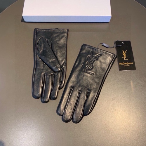 Cheap Yves Saint Laurent Gloves For Women #1269228 Replica Wholesale [$42.00 USD] [ITEM#1269228] on Replica Yves Saint Laurent Gloves