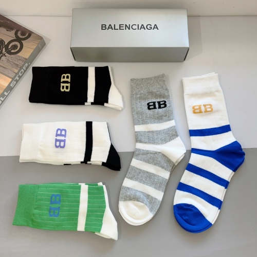 Cheap Balenciaga Socks #1269553 Replica Wholesale [$29.00 USD] [ITEM#1269553] on Replica Balenciaga Socks