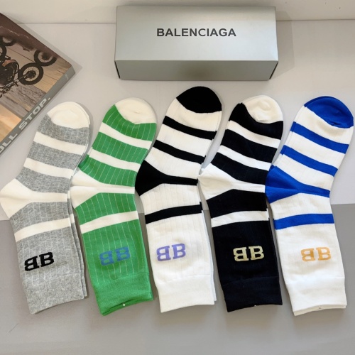 Cheap Balenciaga Socks #1269553 Replica Wholesale [$29.00 USD] [ITEM#1269553] on Replica Balenciaga Socks