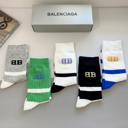 Cheap Balenciaga Socks #1269553 Replica Wholesale [$29.00 USD] [ITEM#1269553] on Replica Balenciaga Socks