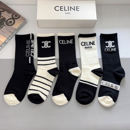 Cheap Celine Socks #1269555 Replica Wholesale [$29.00 USD] [ITEM#1269555] on Replica Celine Socks