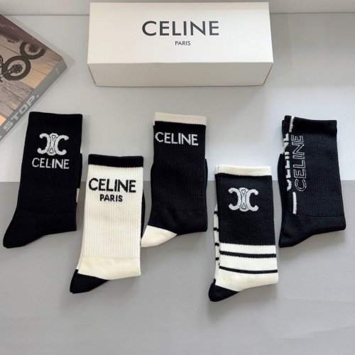 Cheap Celine Socks #1269555 Replica Wholesale [$29.00 USD] [ITEM#1269555] on Replica Celine Socks