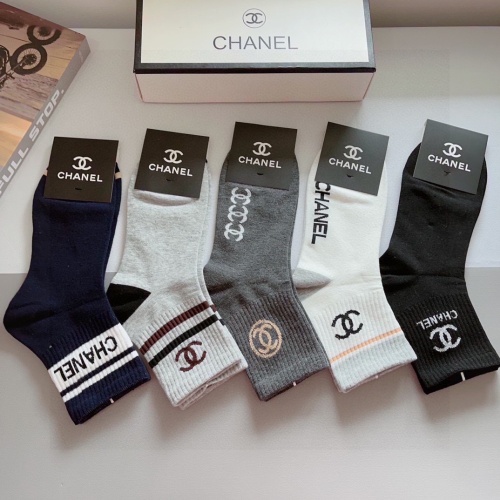 Cheap Chanel Socks #1269556 Replica Wholesale [$27.00 USD] [ITEM#1269556] on Replica Chanel Socks