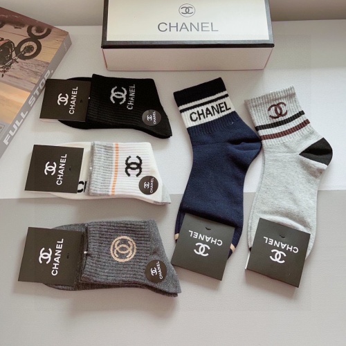 Cheap Chanel Socks #1269556 Replica Wholesale [$27.00 USD] [ITEM#1269556] on Replica Chanel Socks