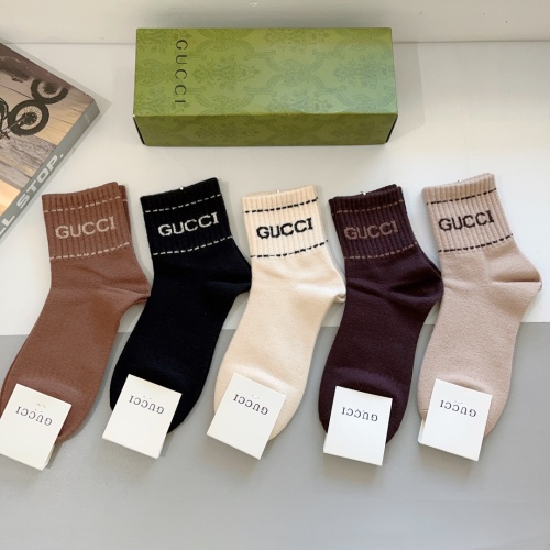 Cheap Gucci Socks #1269558 Replica Wholesale [$27.00 USD] [ITEM#1269558] on Replica 