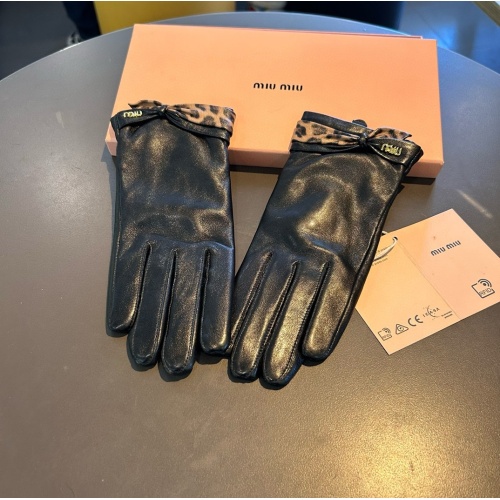 Cheap MIU MIU Gloves For Women #1269563 Replica Wholesale [$48.00 USD] [ITEM#1269563] on Replica MIU MIU Gloves