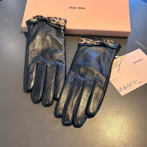 Cheap MIU MIU Gloves For Women #1269563 Replica Wholesale [$48.00 USD] [ITEM#1269563] on Replica MIU MIU Gloves