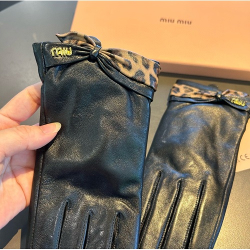 Cheap MIU MIU Gloves For Women #1269563 Replica Wholesale [$48.00 USD] [ITEM#1269563] on Replica MIU MIU Gloves