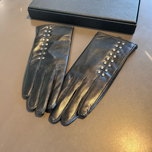 Cheap Chrome Hearts Gloves For Women #1269565 Replica Wholesale [$45.00 USD] [ITEM#1269565] on Replica Chrome Hearts Gloves