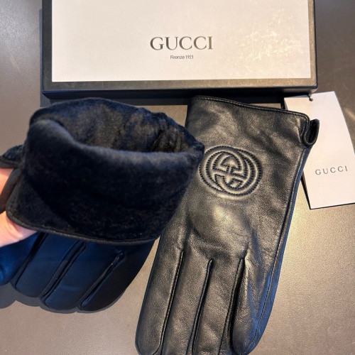 Cheap Gucci Gloves For Men #1269566 Replica Wholesale [$42.00 USD] [ITEM#1269566] on Replica 