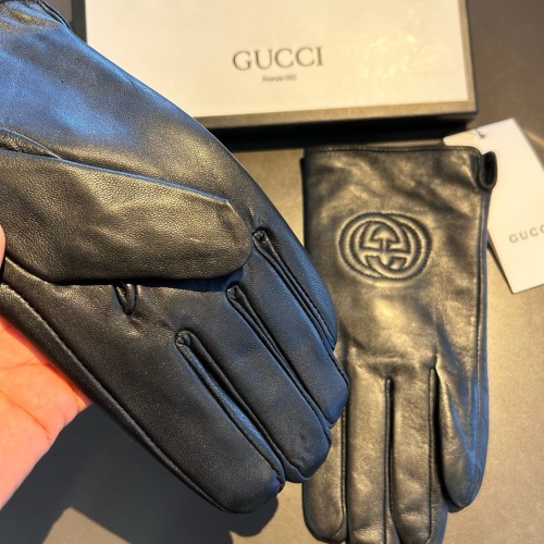 Cheap Gucci Gloves For Men #1269566 Replica Wholesale [$42.00 USD] [ITEM#1269566] on Replica 