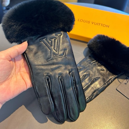 Cheap Louis Vuitton LV Gloves For Women #1269576 Replica Wholesale [$45.00 USD] [ITEM#1269576] on Replica 