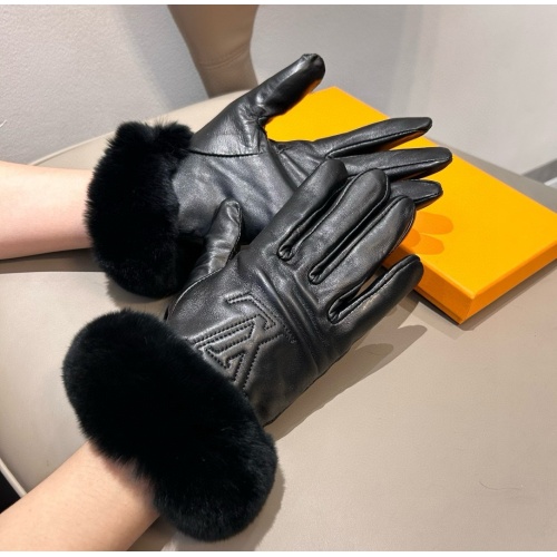 Cheap Louis Vuitton LV Gloves For Women #1269576 Replica Wholesale [$45.00 USD] [ITEM#1269576] on Replica 