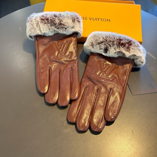 Cheap Louis Vuitton LV Gloves For Women #1269585 Replica Wholesale [$45.00 USD] [ITEM#1269585] on Replica 