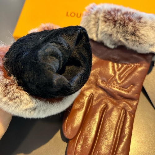 Cheap Louis Vuitton LV Gloves For Women #1269585 Replica Wholesale [$45.00 USD] [ITEM#1269585] on Replica 