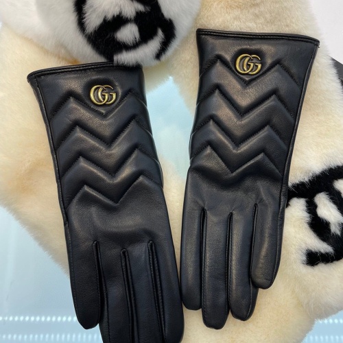 Cheap Gucci Gloves For Women #1269594 Replica Wholesale [$56.00 USD] [ITEM#1269594] on Replica 