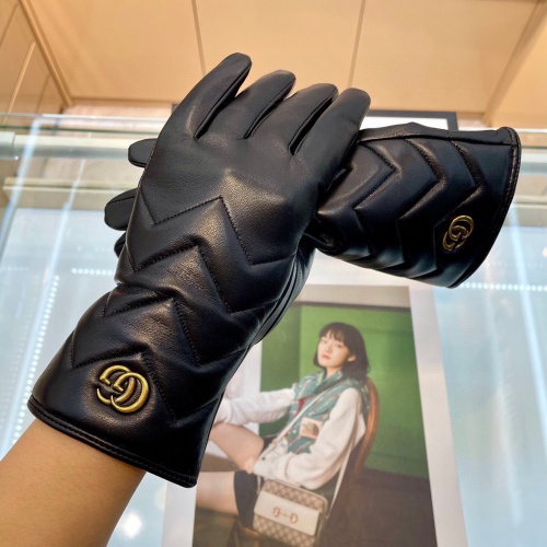 Cheap Gucci Gloves For Women #1269594 Replica Wholesale [$56.00 USD] [ITEM#1269594] on Replica 