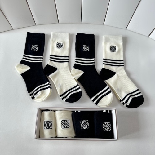 Cheap Loewe Socks #1269637 Replica Wholesale [$27.00 USD] [ITEM#1269637] on Replica Loewe Socks