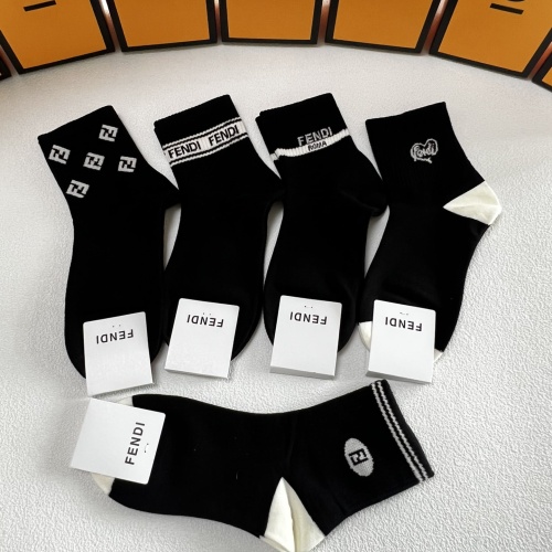 Cheap Fendi Socks #1269647 Replica Wholesale [$25.00 USD] [ITEM#1269647] on Replica Fendi Socks