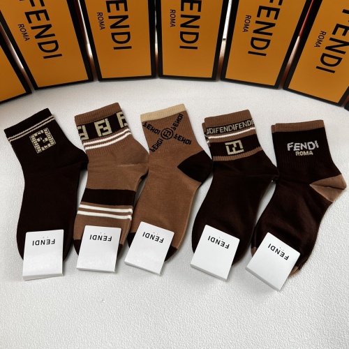 Cheap Fendi Socks #1269648 Replica Wholesale [$25.00 USD] [ITEM#1269648] on Replica Fendi Socks