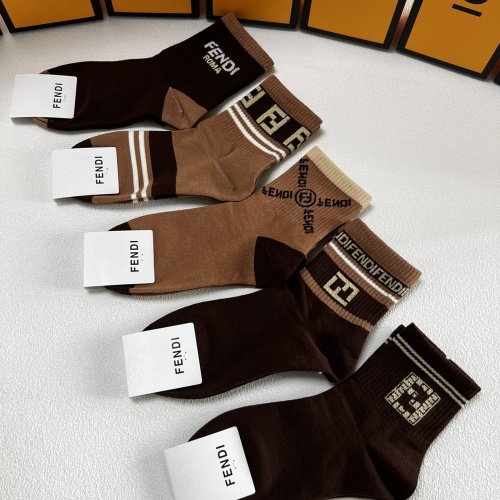 Cheap Fendi Socks #1269648 Replica Wholesale [$25.00 USD] [ITEM#1269648] on Replica Fendi Socks