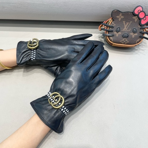 Cheap Gucci Gloves For Women #1269662 Replica Wholesale [$48.00 USD] [ITEM#1269662] on Replica Gucci Gloves