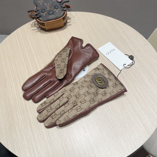 Cheap Gucci Gloves For Women #1269688 Replica Wholesale [$52.00 USD] [ITEM#1269688] on Replica Gucci Gloves