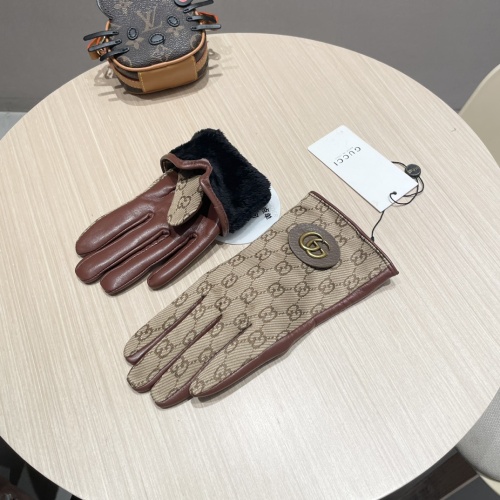 Cheap Gucci Gloves For Women #1269688 Replica Wholesale [$52.00 USD] [ITEM#1269688] on Replica Gucci Gloves