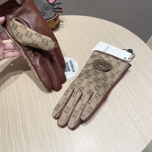 Cheap Gucci Gloves For Women #1269688 Replica Wholesale [$52.00 USD] [ITEM#1269688] on Replica Gucci Gloves