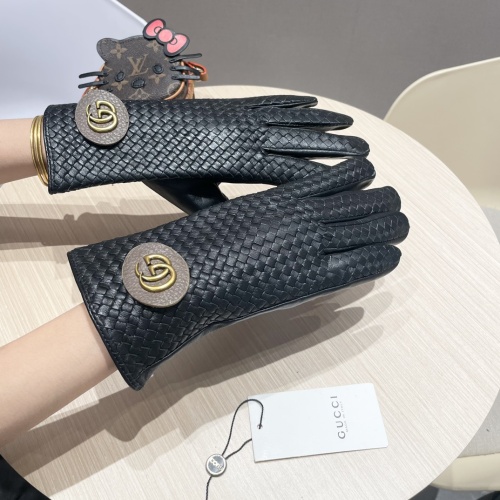 Cheap Gucci Gloves For Women #1269692 Replica Wholesale [$64.00 USD] [ITEM#1269692] on Replica 