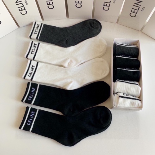 Cheap Celine Socks #1269737 Replica Wholesale [$27.00 USD] [ITEM#1269737] on Replica Celine Socks