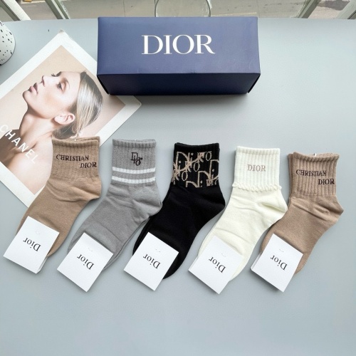 Cheap Christian Dior Socks #1269749 Replica Wholesale [$25.00 USD] [ITEM#1269749] on Replica Christian Dior Socks