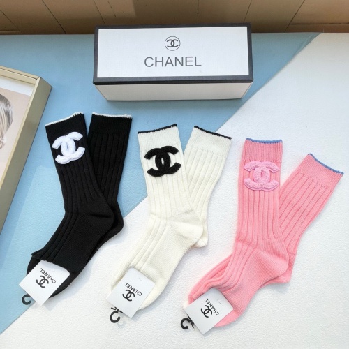 Cheap Chanel Socks #1269752 Replica Wholesale [$29.00 USD] [ITEM#1269752] on Replica Chanel Socks