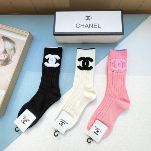 Cheap Chanel Socks #1269752 Replica Wholesale [$29.00 USD] [ITEM#1269752] on Replica Chanel Socks