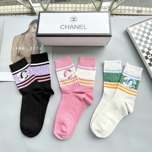 Cheap Chanel Socks #1269755 Replica Wholesale [$29.00 USD] [ITEM#1269755] on Replica Chanel Socks