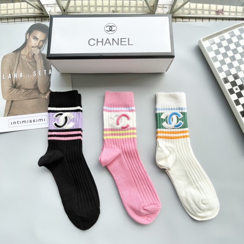 Cheap Chanel Socks #1269755 Replica Wholesale [$29.00 USD] [ITEM#1269755] on Replica Chanel Socks