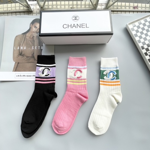 Cheap Chanel Socks #1269755 Replica Wholesale [$29.00 USD] [ITEM#1269755] on Replica Chanel Socks