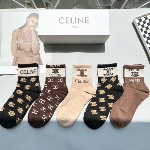 Cheap Celine Socks #1269759 Replica Wholesale [$25.00 USD] [ITEM#1269759] on Replica Celine Socks