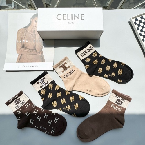 Cheap Celine Socks #1269759 Replica Wholesale [$25.00 USD] [ITEM#1269759] on Replica Celine Socks