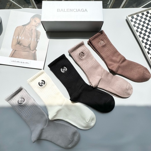 Cheap Balenciaga Socks #1269769 Replica Wholesale [$29.00 USD] [ITEM#1269769] on Replica Balenciaga Socks