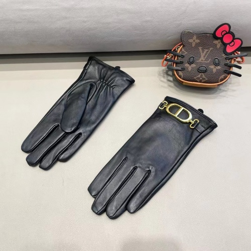 Cheap Christian Dior Gloves For Women #1269815 Replica Wholesale [$45.00 USD] [ITEM#1269815] on Replica Christian Dior Gloves