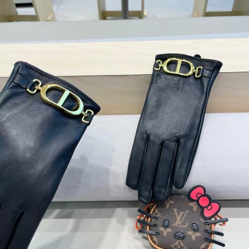 Cheap Christian Dior Gloves For Women #1269815 Replica Wholesale [$45.00 USD] [ITEM#1269815] on Replica Christian Dior Gloves