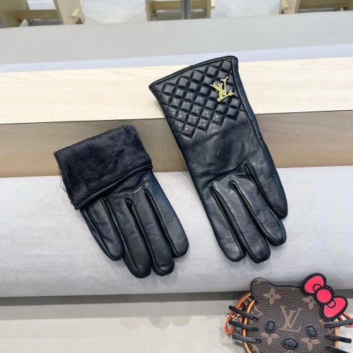 Cheap Louis Vuitton LV Gloves For Women #1269816 Replica Wholesale [$48.00 USD] [ITEM#1269816] on Replica 