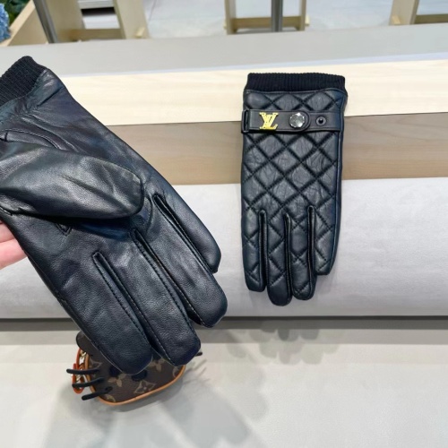 Cheap Louis Vuitton LV Gloves For Men #1269817 Replica Wholesale [$48.00 USD] [ITEM#1269817] on Replica 