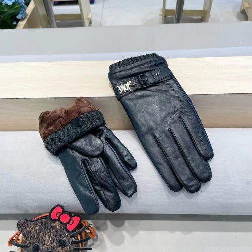 Cheap Christian Dior Gloves For Men #1269820 Replica Wholesale [$52.00 USD] [ITEM#1269820] on Replica Christian Dior Gloves