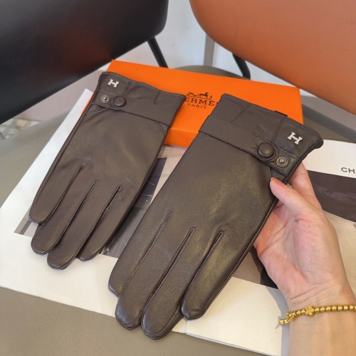 Cheap Hermes Gloves For Men #1269822 Replica Wholesale [$48.00 USD] [ITEM#1269822] on Replica 