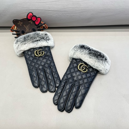 Cheap Gucci Gloves For Women #1269824 Replica Wholesale [$52.00 USD] [ITEM#1269824] on Replica 