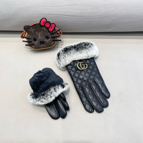 Cheap Gucci Gloves For Women #1269824 Replica Wholesale [$52.00 USD] [ITEM#1269824] on Replica 