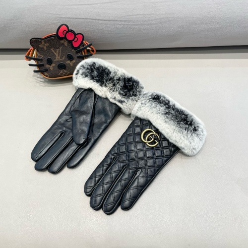 Cheap Gucci Gloves For Women #1269824 Replica Wholesale [$52.00 USD] [ITEM#1269824] on Replica 