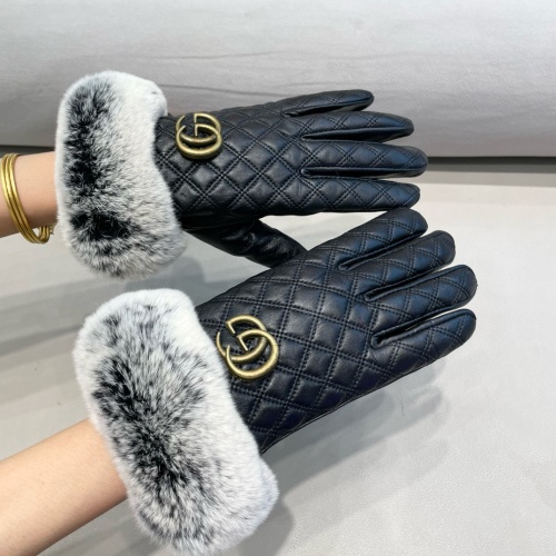 Cheap Gucci Gloves For Women #1269824 Replica Wholesale [$52.00 USD] [ITEM#1269824] on Replica 